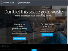 Tablet Screenshot of chutneyjoe.co.uk